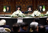 مراسم ترحیم والده اسحاق جهانگیری