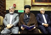 مراسم ترحیم والده اسحاق جهانگیری