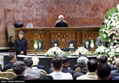 مراسم ترحیم والده اسحاق جهانگیری