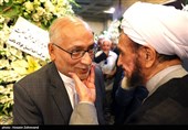 مراسم ترحیم والده اسحاق جهانگیری