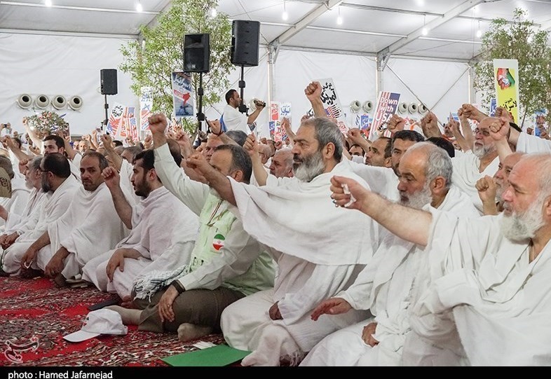 حج تمتع , حج تمتع 402 , زائران , برائت از مشرکین , 