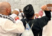 تصاویری از رمی جمرات حاجیان در روز 11 ذی‌الحجه