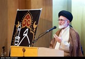 سخنرانی حجت‌الاسلام سید علی قاضی عسکر تولیت آستان حضرت عبدالعظیم (ع) در همایش سالانه ستاد بازسازی عتبات عالیات استان تهران