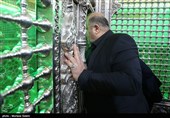 آیین تعویض روپوش ضریح مطهر امامین عسکریین (ع) - سامرا