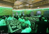 آیین تعویض روپوش ضریح مطهر امامین عسکریین (ع) - سامرا