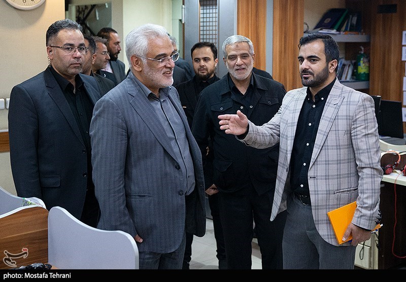 حضور محمدمهدی تهرانچی رئیس دانشگاه آزاد اسلامی در خبرگزاری تسنیم