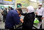 بازگشت اولین گروه از حجاج بیت الله الحرام به فرودگاه همدان