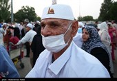 بازگشت اولین گروه از حجاج بیت الله الحرام به فرودگاه همدان