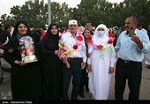 بازگشت اولین گروه از حجاج بیت الله الحرام به فرودگاه همدان