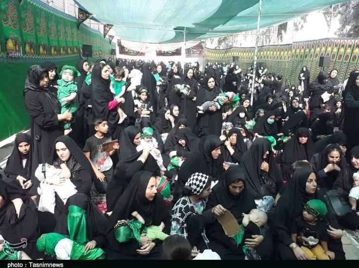 شیرخوارگان حسینی , استان لرستان , ماه محرم , 