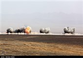رزمایش اقتدار هوایی فداییان حریم ولایت