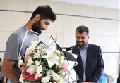 کاپیتان تیم ملی والیبال وارد ارومیه شد