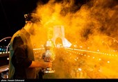 سوگواری شب شهادت حضرت رقیه (س) با اجرای یک نمایش در «محرم شهر» + فیلم