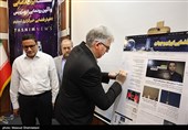  حسن سالاریه رئیس سازمان فضایی ایران در نشست ایران فضایی و آئین رونمایی از سرویس فضا و نجوم خبرگزاری تسنیم