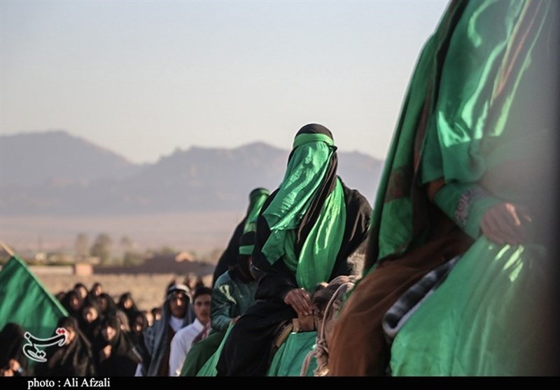 امام حسین (ع) , حضرت زینب (س) , امام سجاد (ع) , کربلا , تعزیه , استان کرمان , هیئت , 