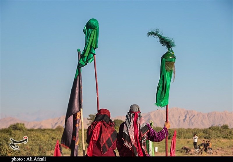 امام حسین (ع) , حضرت زینب (س) , امام سجاد (ع) , کربلا , تعزیه , استان کرمان , هیئت , 