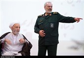  حجت الاسلام والمسلمین محسن قرائتی,سردار علی فدوی جانشین فرماندهی سپاه پاسداران انقلاب اسلامی
