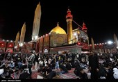 حال و هوای حرم مطهر حضرت علی (ع) در آستانه اربعین