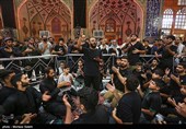حال و هوای حرم مطهر حضرت علی (ع) در آستانه اربعین