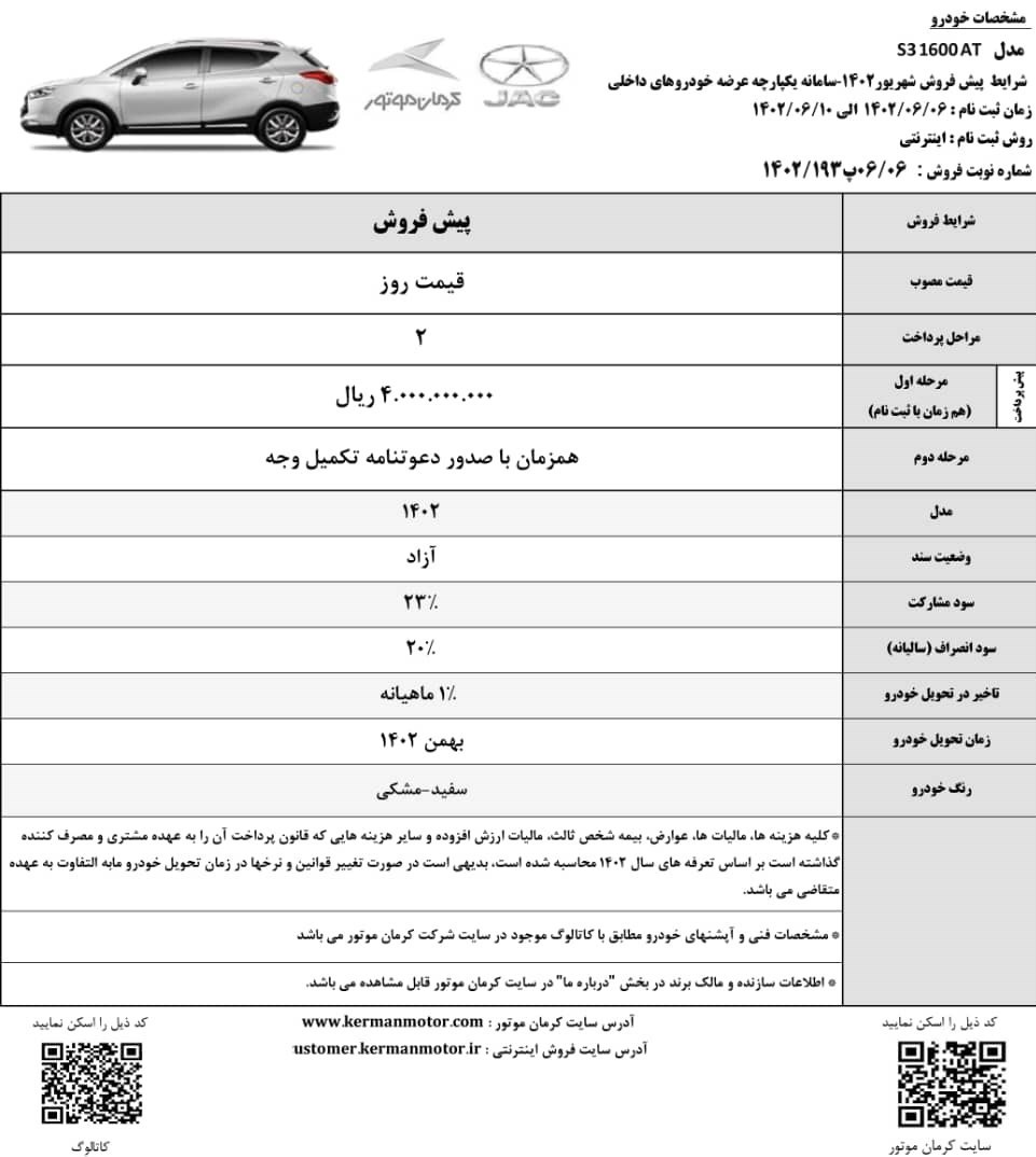 خودرو , سامانه یکپارچه عرضه خودرو , 
