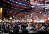 حرم مطهر امام علی (ع) در آستانه اربعین حسینی