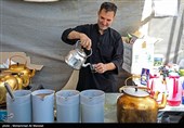 خدمت رسانی به زائرین اربعین حسینی در سامرا