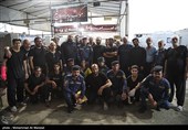 خدمت رسانی به زائرین اربعین حسینی در سامرا