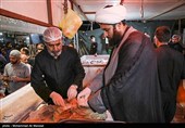 خدمت رسانی به زائرین اربعین حسینی در سامرا
