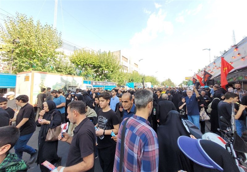 اربعین , پیاده روی اربعین , امام حسین (ع) , عبدالعظیم حسنی , شهرداری تهران , کربلا , میدان امام حسین(ع) ,