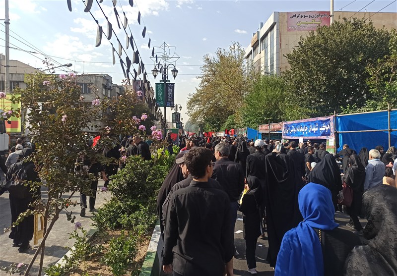اربعین , پیاده روی اربعین , امام حسین (ع) , عبدالعظیم حسنی , شهرداری تهران , کربلا , میدان امام حسین(ع) ,