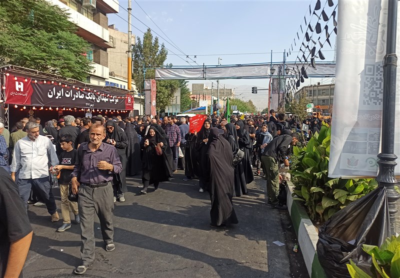 اربعین , پیاده روی اربعین , امام حسین (ع) , عبدالعظیم حسنی , شهرداری تهران , کربلا , میدان امام حسین(ع) ,