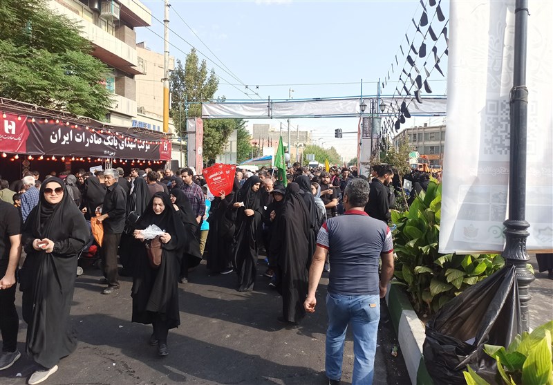 اربعین , پیاده روی اربعین , امام حسین (ع) , عبدالعظیم حسنی , شهرداری تهران , کربلا , میدان امام حسین(ع) ,