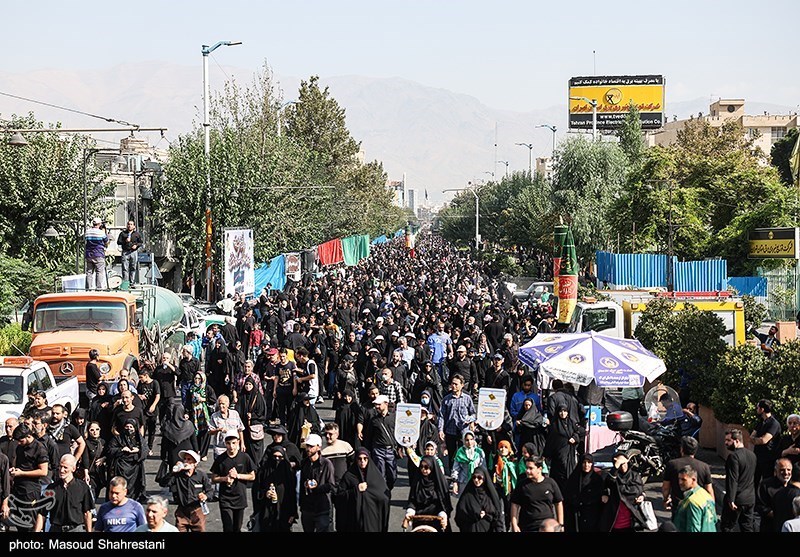 اربعین , پیاده روی اربعین , امام حسین (ع) , عبدالعظیم حسنی , شهرداری تهران , کربلا , میدان امام حسین(ع) ,