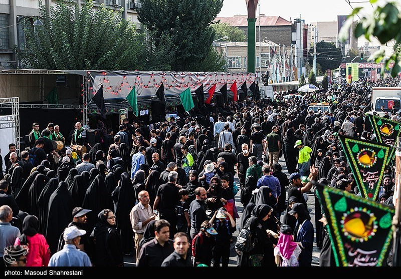 اربعین , پیاده روی اربعین , امام حسین (ع) , عبدالعظیم حسنی , شهرداری تهران , کربلا , میدان امام حسین(ع) ,