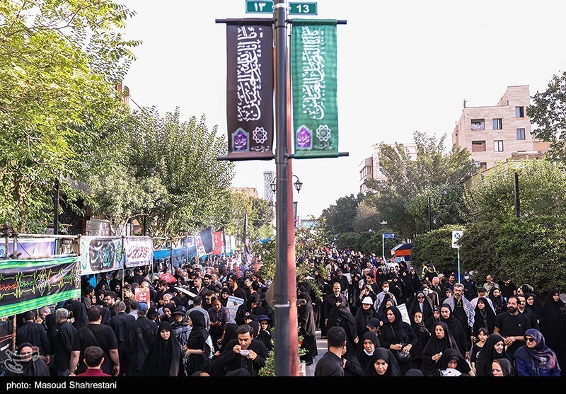 اربعین , پیاده روی اربعین , امام حسین (ع) , عبدالعظیم حسنی , شهرداری تهران , کربلا , میدان امام حسین(ع) ,