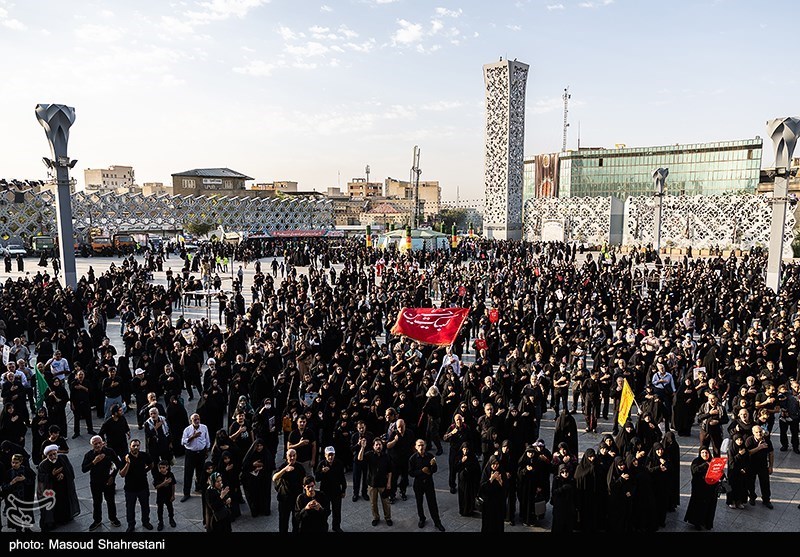 اربعین , پیاده روی اربعین , امام حسین (ع) , عبدالعظیم حسنی , شهرداری تهران , کربلا , میدان امام حسین(ع) ,