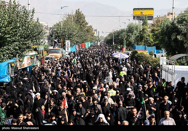 اربعین , پیاده روی اربعین , امام حسین (ع) , عبدالعظیم حسنی , شهرداری تهران , کربلا , میدان امام حسین(ع) ,