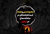 اینفوگرافیک| محدوده سنی و تعداد ثبـت نام‌کنندگان در سامانه سماح در ایام اربعین