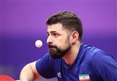 نیما عالمیان، دومین المپیکی تنیس روی میز ایران
