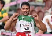 پاپی : فقط به طلا فکر می‌کردم نه رکورد شکنی/ مدالم را تقدیم مادر شهید رضایی می‌کنم
