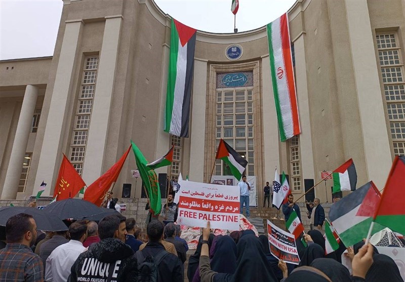 دانشگاه تهران , نوار غزه , کشور فلسطین , تشکلهای دانشجویی ,