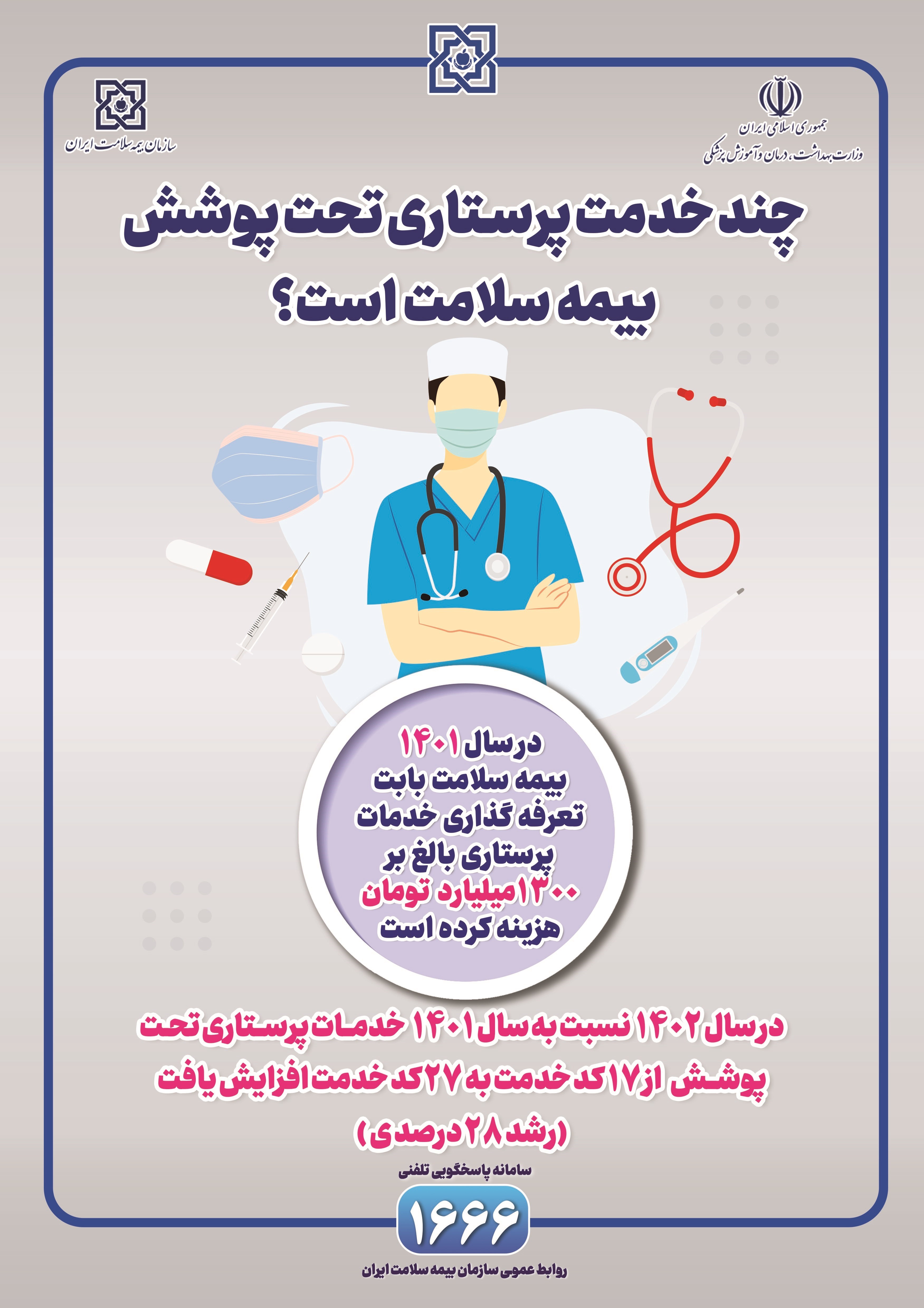 پرستار , وزارت بهداشت , صندوق بیمه خدمات درمانی | بیمه سلامت , 