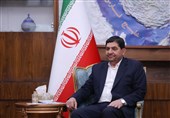 ببینید|حضور محمد مخبر در رزمایش و اجتماع بزرگ «مردم جان‌فدای ایران»