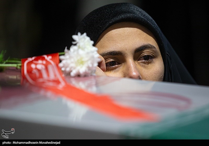 وداع با پیکر مطهر 110 شهید گمنام دفاع مقدس