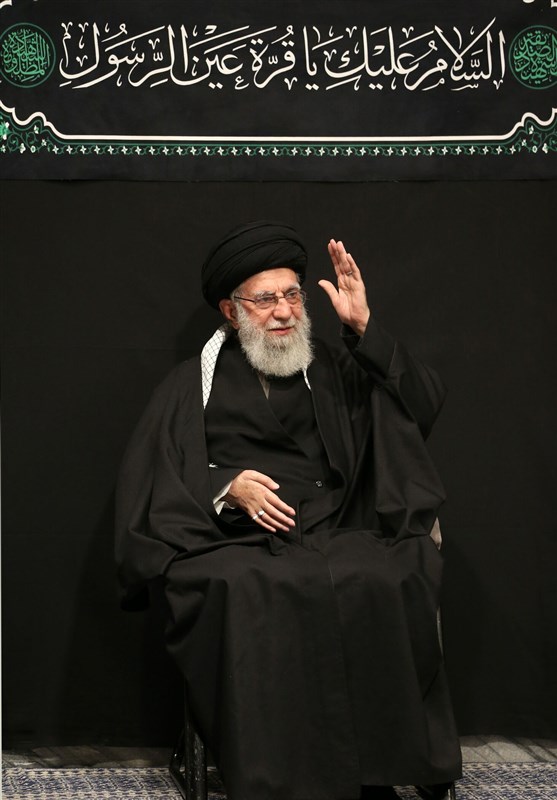 آیت‌الله سید علی خامنه‌ای , حسینیه جماران , حضرت زهرا , 