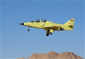 بازدید فرمانده کل ارتش از تست پروازی جت یاسین