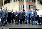 محمدمهدی اسماعیلی وزیر فرهنگ و ارشاد اسلامی در آیین احداث حریم مجموعه تئاتر شهر