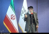سخنرانی داریوش ارجمند در آیین احداث حریم مجموعه تئاتر شهر