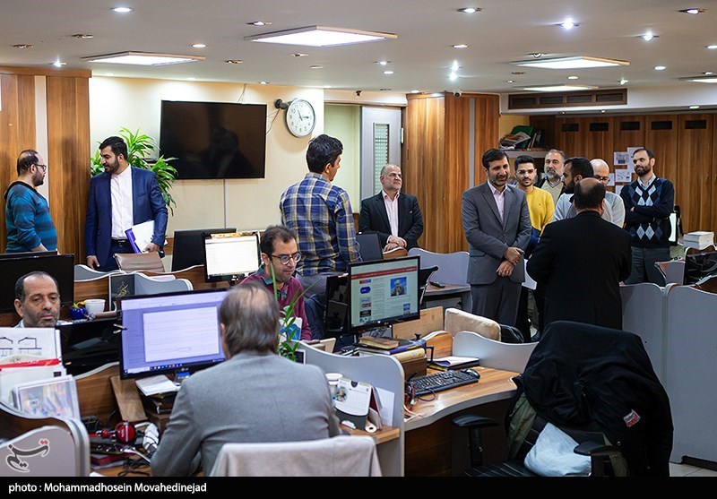 حضور هادی طحان نظیف سخنگوی شورای نگهبان در خبرگزاری تسنیم