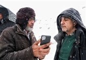 ساخت «نون‌خ5» پیچیده شد/ سعید آقاخانی و هنرمندانش در برف و بوران
